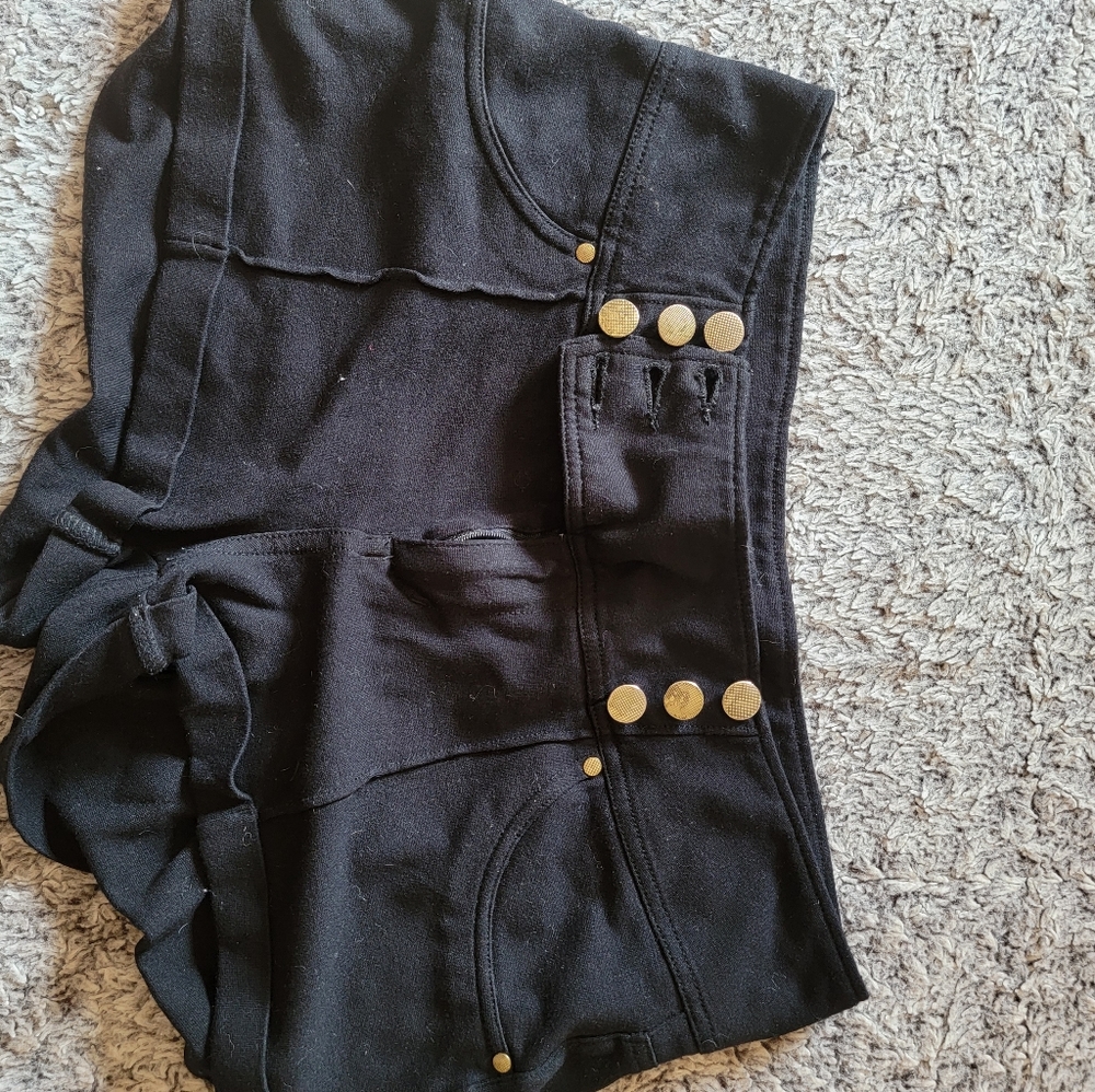 Black shorts